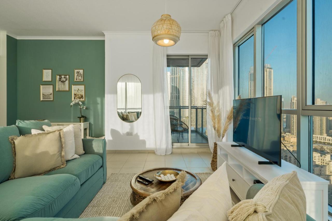 Chic And Zen Apartment, Near Burj Khalifa Tower Dubai Exterior foto