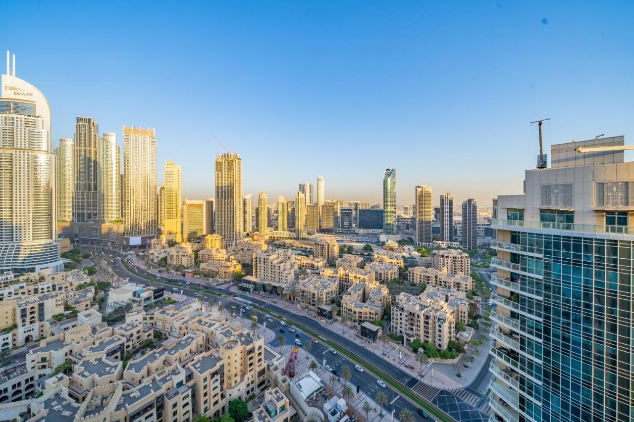 Chic And Zen Apartment, Near Burj Khalifa Tower Dubai Exterior foto