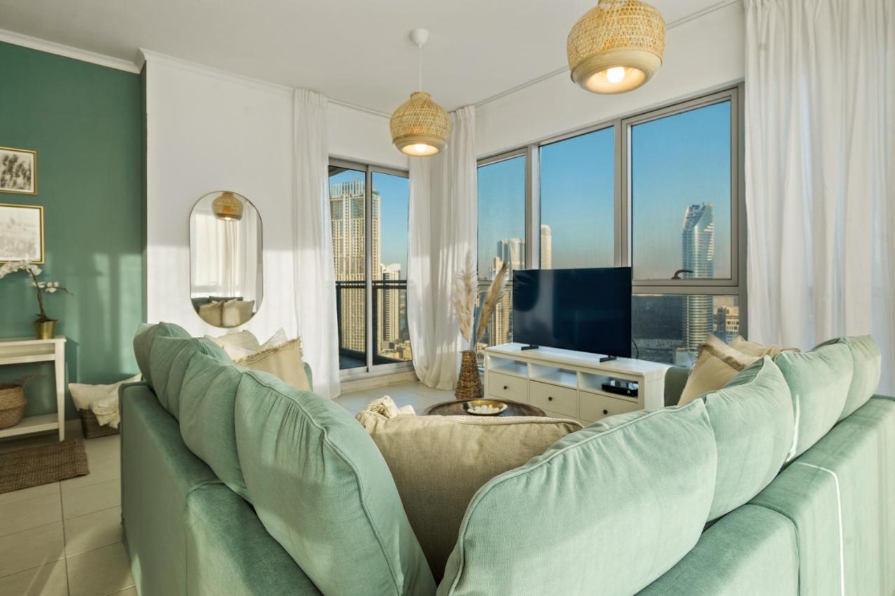 Chic And Zen Apartment, Near Burj Khalifa Tower Dubai Exterior foto