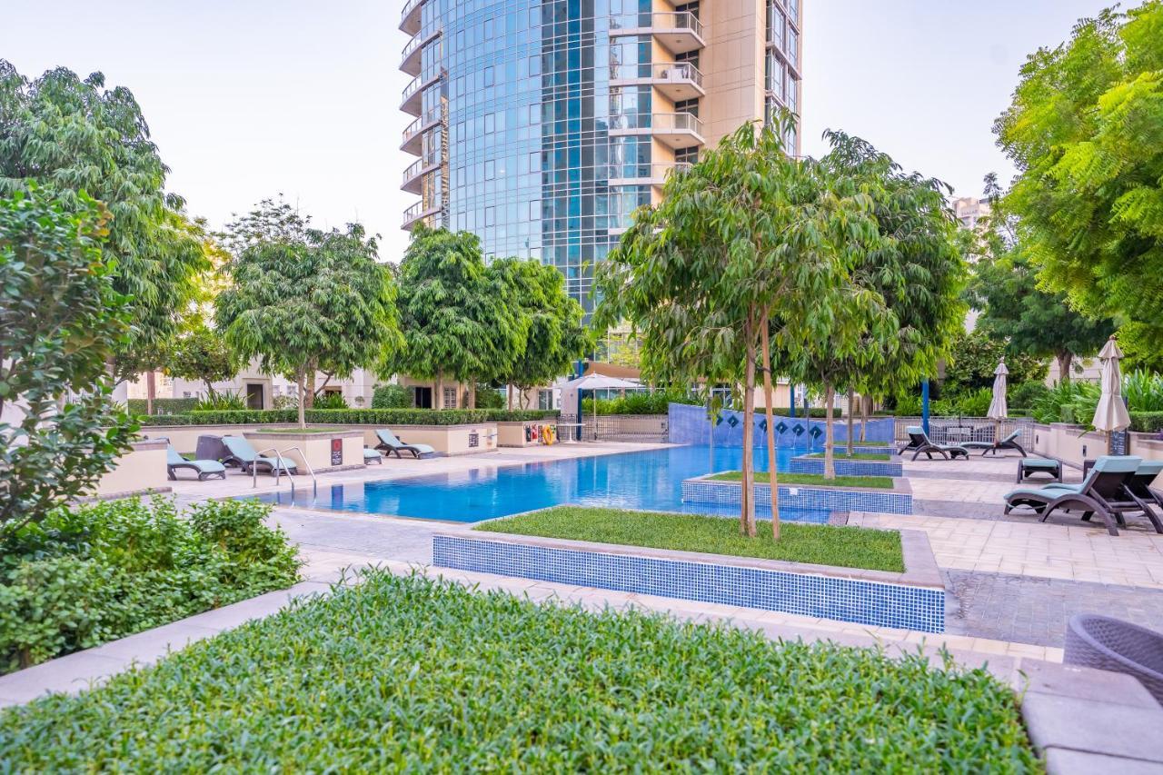 Chic And Zen Apartment, Near Burj Khalifa Tower Dubai Exterior foto